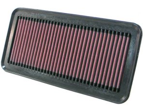 Hyundai Accent Drop In Air Filter - K&N Engineering - High-Flow, Layered, Oiled Cotton Media - `06-`11
